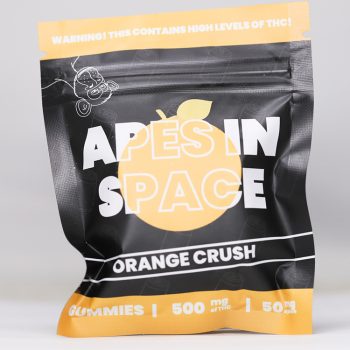Apes In Space Gummies - Orange Crush 500MG