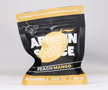 Apes In Space Gummies - Peach Mango 500MG