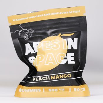 Apes In Space Gummies - Peach Mango 500MG