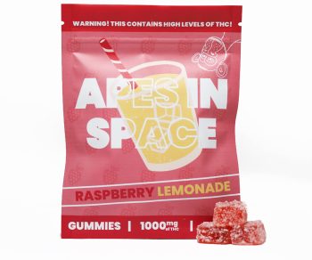 Apes In Space Gummies - Raspberry Lemonade 1000MG