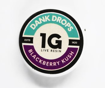 Dank Drops Live Resin - Blackberry Kush