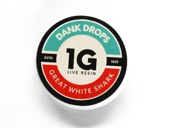 Dank Drops Live Resin - Great White Shark