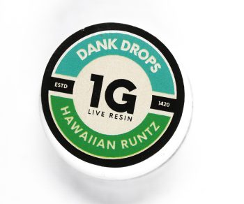 Dank Drops Live Resin - Hawaiian Runtz