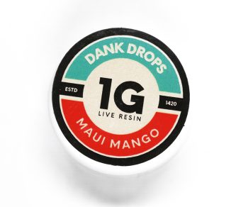 Dank Drops Live Resin - Maui Mango