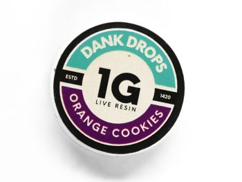 Dank Drops Live Resin - Orange Cookies