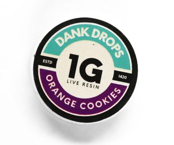 Dank Drops Live Resin - Orange Cookies