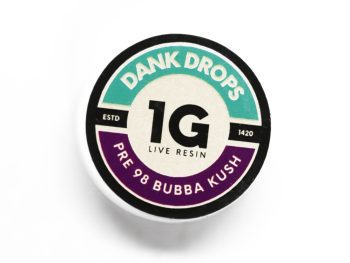 Dank Drops Live Resin - Pre 98 Bubba Kush