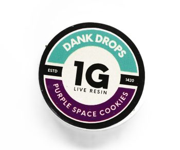 Dank Drops Live Resin - Purple Space Cookies