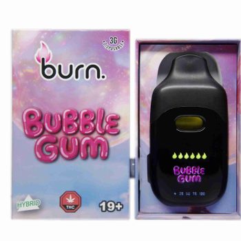 Burn Disposable Vapes - Bubble Gum 3ML