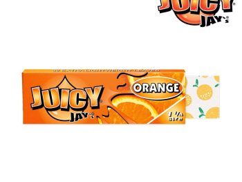 Juicy Jay's – 1 1/4  Orange Flavored Ultra Thin Hemp Rolling Papers