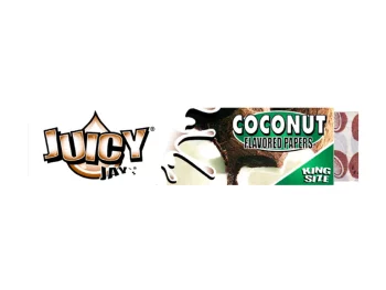 Juicy Jay's – 1 1/4  Coconut Flavored Ultra Thin Hemp Rolling Papers