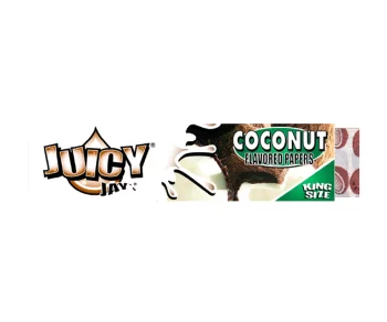Juicy Jay's – 1 1/4  Coconut Flavored Ultra Thin Hemp Rolling Papers