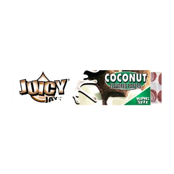 Juicy Jay's – 1 1/4  Coconut Flavored Ultra Thin Hemp Rolling Papers