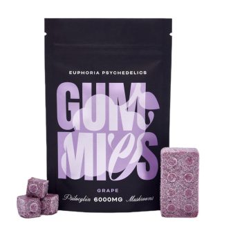 Euphoria Psychedelics - Grape Gummy 6000mg