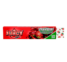 Juicy Jay's – 1 1/4  Strawberry Flavored Ultra Thin Hemp Rolling Papers