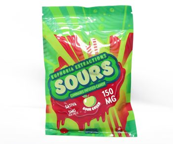 Euphoria Extractions Sours - Sour Green Apple 150MG (SATIVA)