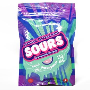 Euphoria Extractions Sours - Sour Watermelon150MG (INDICA)