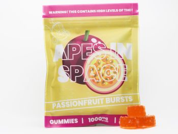 Apes In Space Gummies -  Passionfruit 1000MG