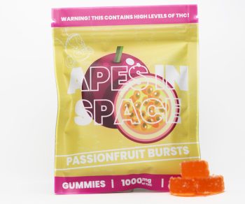 Apes In Space Gummies -  Passionfruit 1000MG