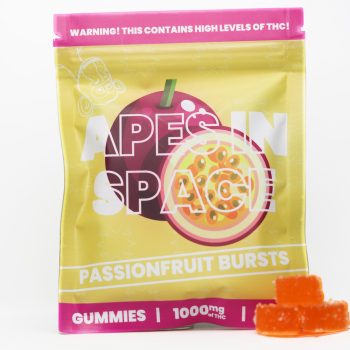 Apes In Space Gummies -  Passionfruit 1000MG
