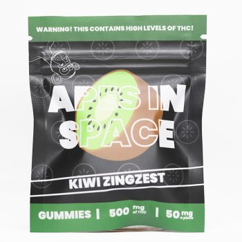 Apes In Space Gummies - Kiwi Zingzest 500MG