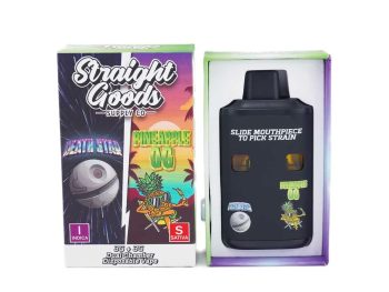 Straight Goods Dual Chamber Disposable Vapes 6G - Death Star/Pineapple OG
