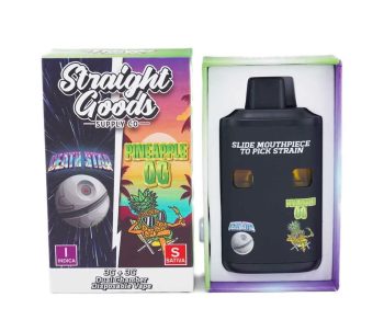 Straight Goods Dual Chamber Disposable Vapes 6G - Death Star/Pineapple OG