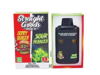 Straight Goods Dual Chamber Disposable Vapes 6G - Donny Burger/Sour Pebbles