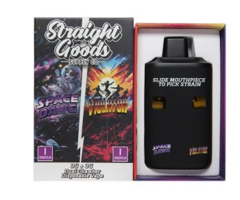 Straight Goods Dual Chamber Disposable Vapes 6G - Space Dawg / Violator