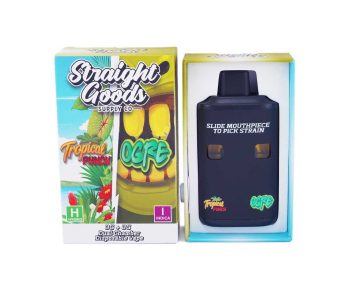 Straight Goods Dual Chamber Disposable Vapes 6G -  Tropical Punch / OGRE