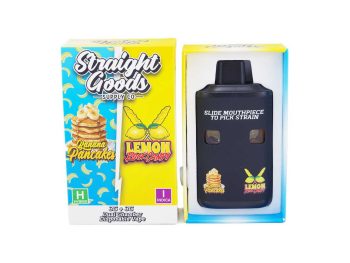 Straight Goods Dual Chamber Disposable Vapes 6G - Banana Pancakes / Lemon Rock