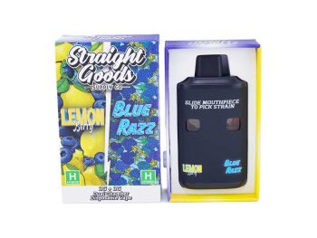 Straight Goods Dual Chamber Disposable Vapes 6G - Lemon Berry / Blue Razz