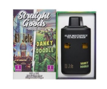 Straight Goods Dual Chamber Disposable Vapes 6G - El Jefe / Danky Doodle