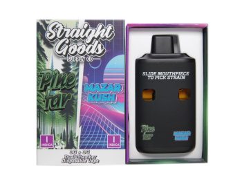 Straight Goods Dual Chamber Disposable Vapes 6G - Pine Tar / Mazar Kush