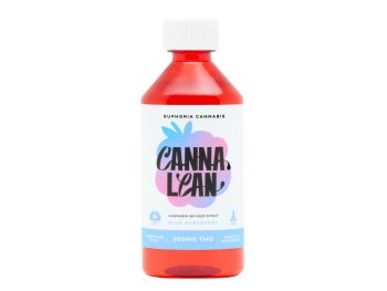 Euphoria Cannabis CannaLean – Blue Raspberry Syrup 300MG THC