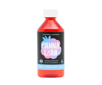 Euphoria Cannabis CannaLean – Blue Raspberry Syrup 900MG THC