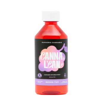 Euphoria Cannabis CannaLean – Grape Syrup 900MG THC
