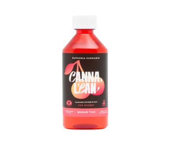 Euphoria Cannabis CannaLean – Red Cherry Syrup 900MG THC
