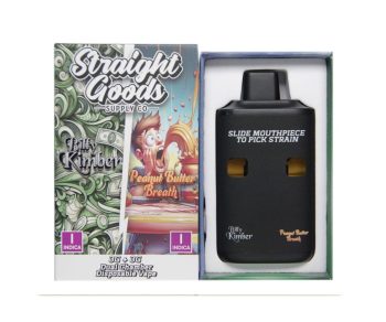 Straight Goods Dual Chamber Disposable Vapes 6G - Billy Kimber / Peanut Butter Breath