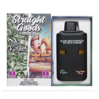 Straight Goods Dual Chamber Disposable Vapes 6G - Billy Kimber / Peanut Butter Breath