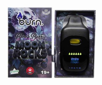 Burn Disposable Vapes - Blackberry Moonrocks 3ML