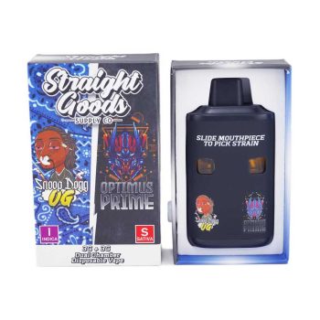 Straight Goods Dual Chamber Disposable Vapes 6G - Snoop Dogg OG / Optimus Prime 6G