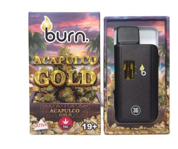Burn Disposable Vapes - Acapulco Gold 3ML