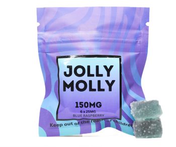 Jolly Molly Blueberry Gummies - 150MG