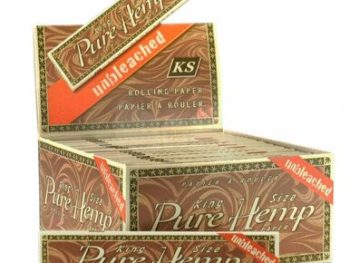 Pure Hemp Unbleached Rolling Papers King Size