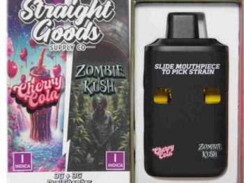 Straight Goods Dual Chamber Disposable Vapes 6G - Cherry Cola / Zombie Kush 6G