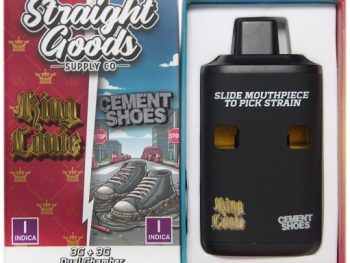 Straight Goods Dual Chamber Disposable Vapes 6G - King Louis / Cement Shoes 6G