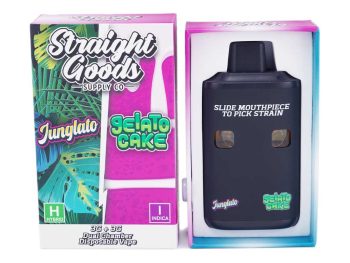 Straight Goods Dual Chamber Disposable Vapes 6G - Junglato/ Gelato Cake 6G