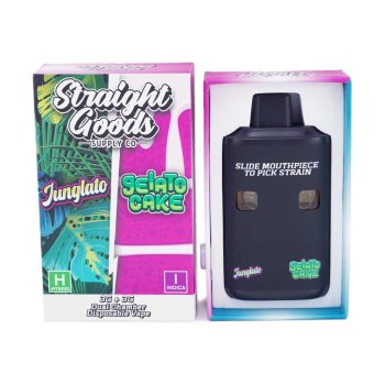 Straight Goods Dual Chamber Disposable Vapes 6G - Junglato/ Gelato Cake 6G