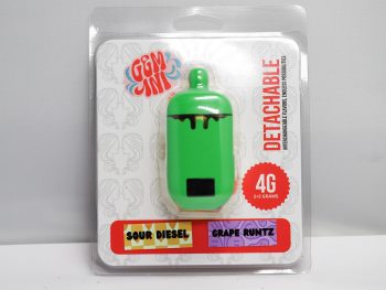 Gemini Disposable Dual Vape - Sour Diesel + Grape Runtz 4G